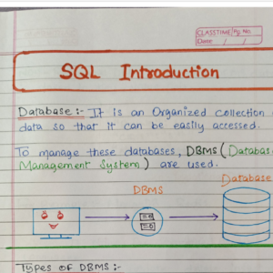 SQL Notes