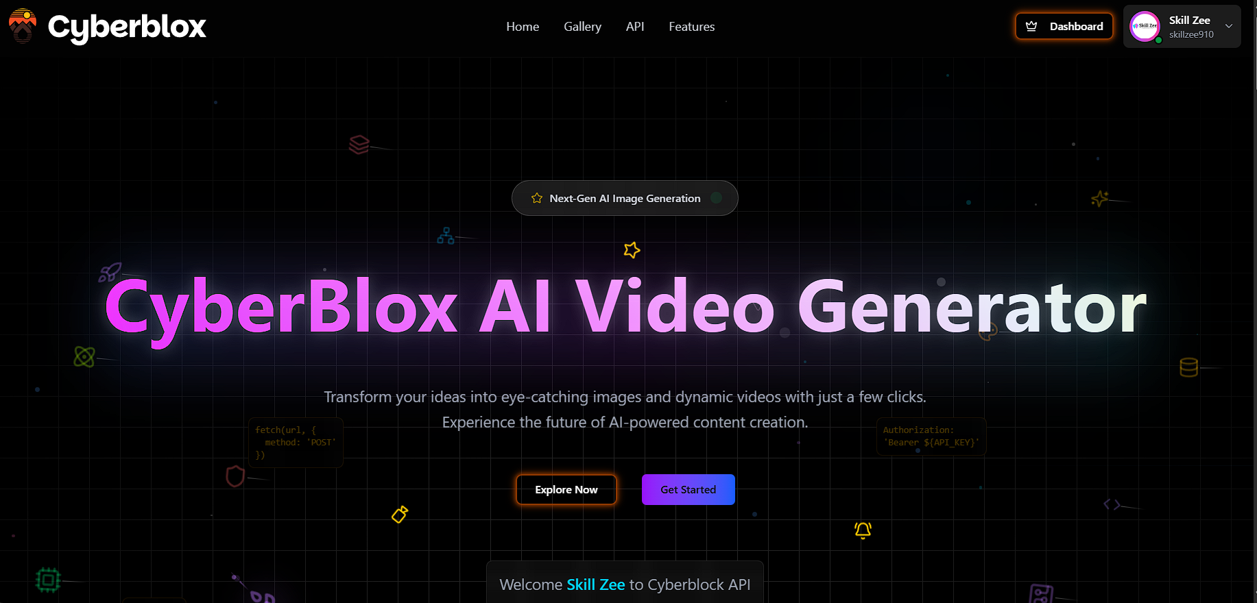 CyberBlox AI: Transforming Ideas into Stunning Visuals with Advanced Text-to-Image Technology